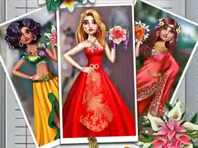 Permainan Exotic Wedding Looks talian
