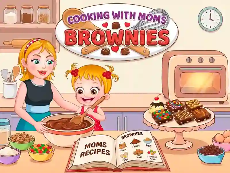 Permainan Moms Recipes Brownies talian