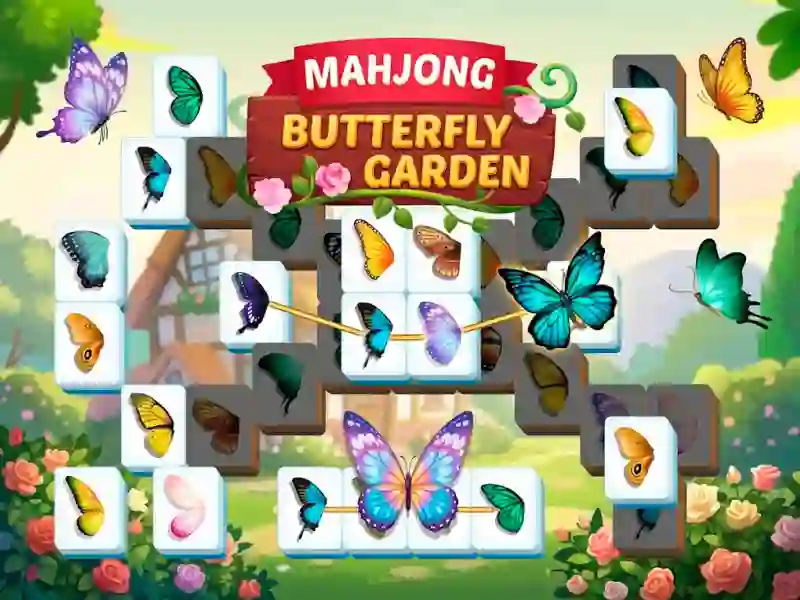 Permainan Mahjong Butterfly Garden talian