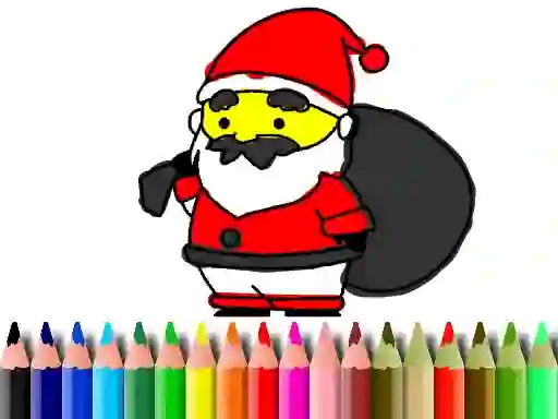 Permainan Back To School: Santa Claus Coloring talian