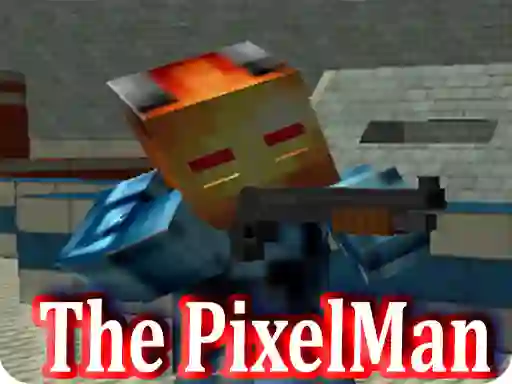 Permainan PixelMan Battle Revenge Royale talian