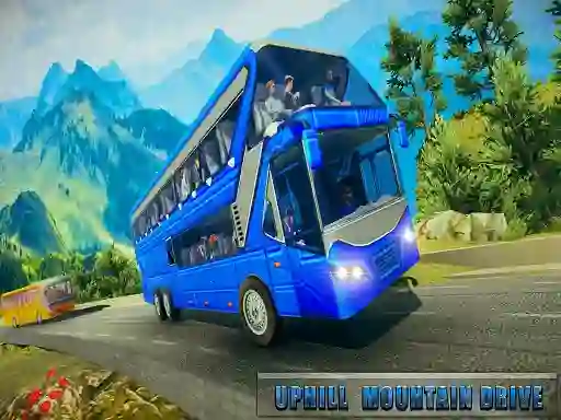 Permainan Dangerous Offroad Coach Bus Transport Simulator talian
