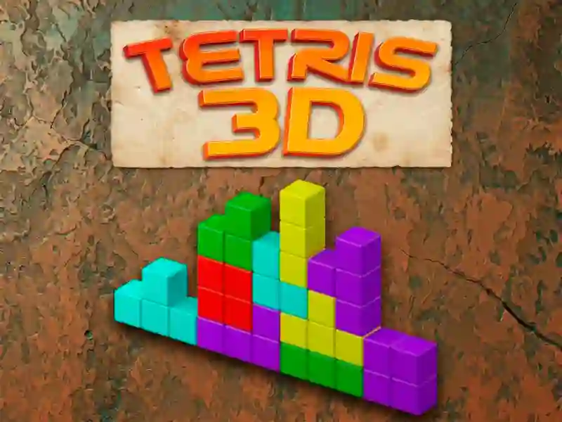 Permainan Tetris 3D talian