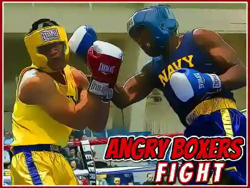 Permainan Angry Boxers Fight talian