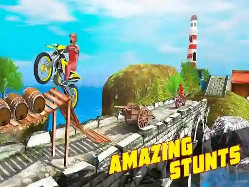 Permainan Crazy Imposible Tricky Bmm Bike Racing Stunt talian