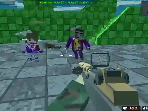 Permainan Survival Shooting Xtreme Crazy Pixel Combat talian