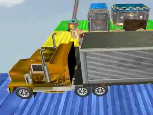 Permainan Impossible Truck Driving talian