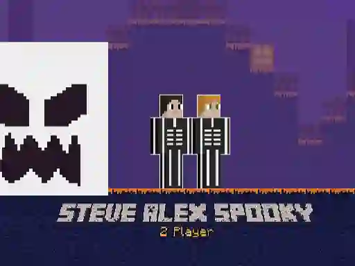 Permainan Steve Alex Spooky 2 Player talian