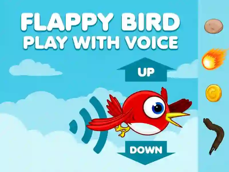 Permainan Flappy Bird Play with Voice talian