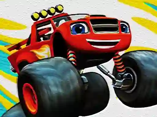 Permainan Monster Trucks Hidden Wheels talian