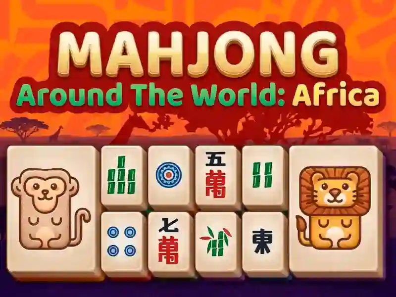 Permainan Mahjong Around The World Africa talian