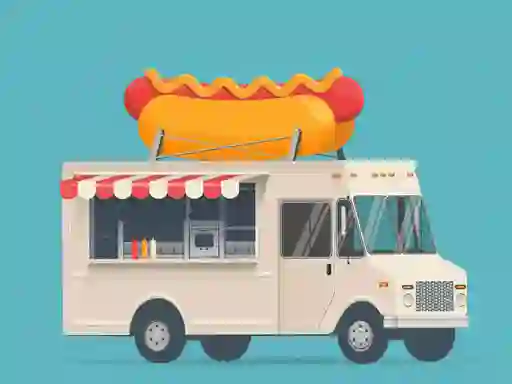 Permainan Food Trucks Jigsaw talian