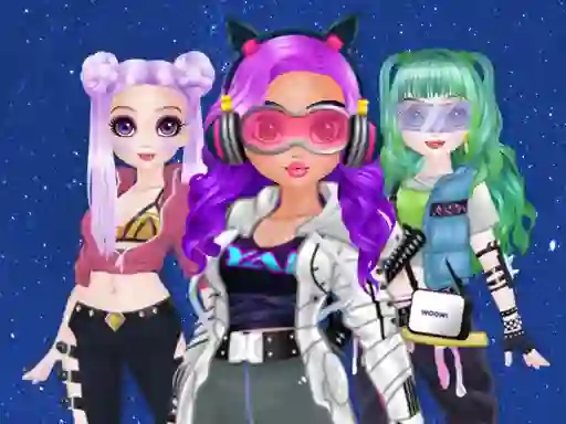 Permainan Princess Cyberpunk 2200 talian
