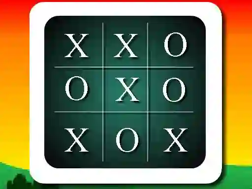 Permainan Sunset Tic Tac Toe talian