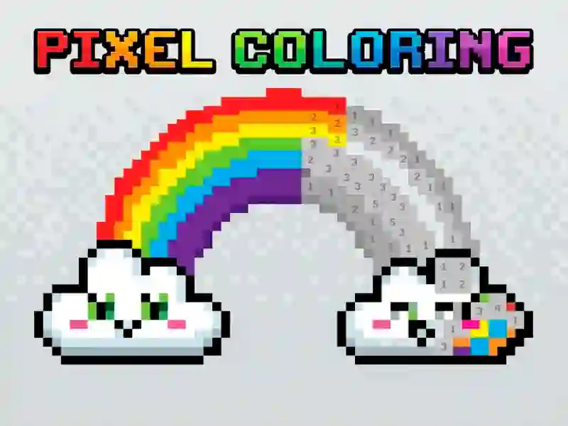 Permainan Pixel Coloring talian