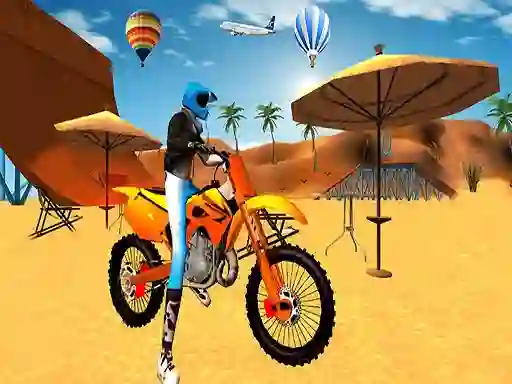 Permainan Motocross Beach Game: Bike Stunt Racing talian