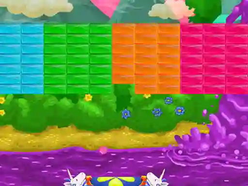 Permainan Brick Breaker Unicorn talian