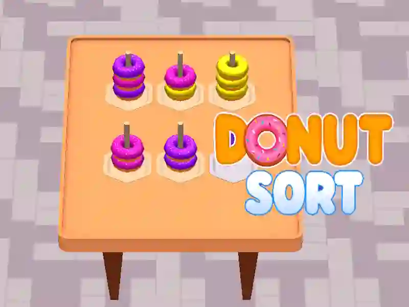 Permainan Donut Sort talian