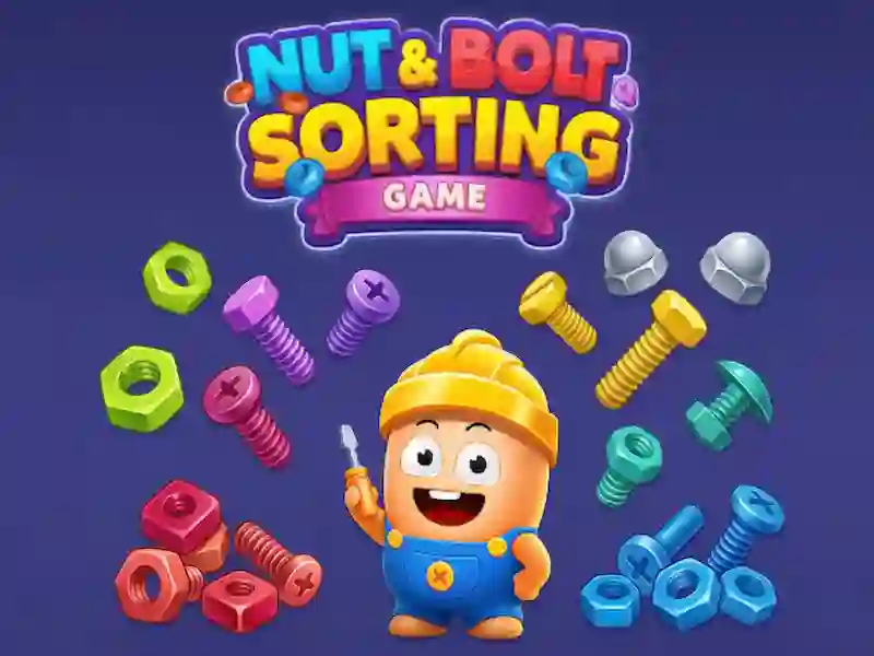 Permainan Nuts & Bolt Sorting Game talian