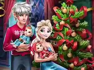 Permainan Elsa Family Christmas talian