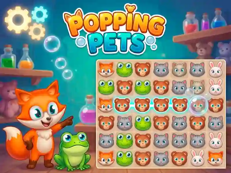 Permainan Popping Pets talian