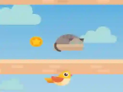 Permainan Bird Platform Jumping talian