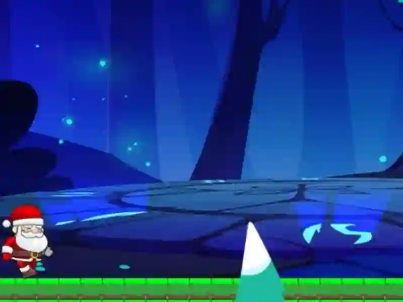 Permainan Santa Runner 2D talian