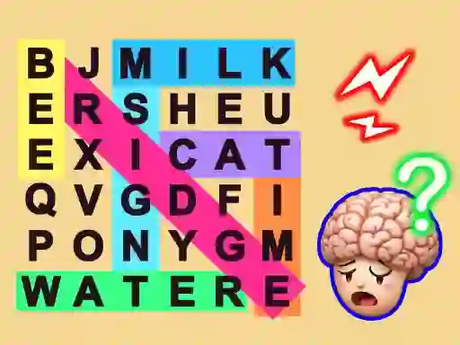 Permainan Fillwords: Find All the Words talian