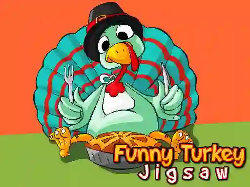 Permainan Funny Turkey Jigsaw talian