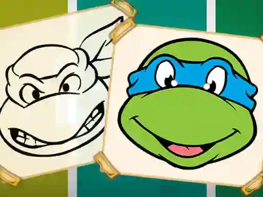 Permainan Ninja Turtles Coloring Book talian