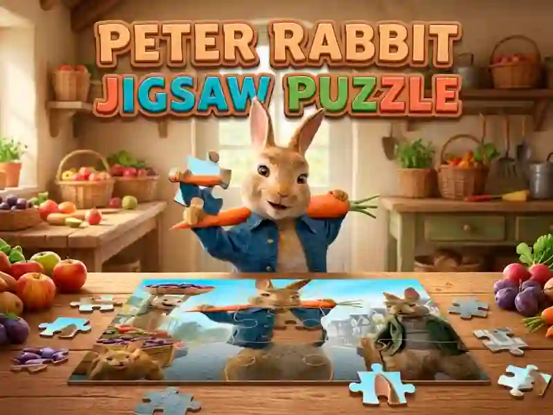 Permainan Peter Rabbit Jigsaw Puzzle talian
