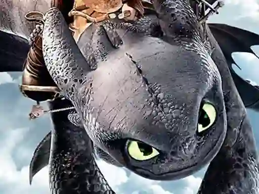Permainan How To Train Your Dragon Jigsaw Puzzle Collection talian