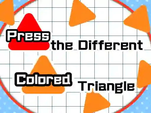 Permainan Press The Different Colored Triangle talian