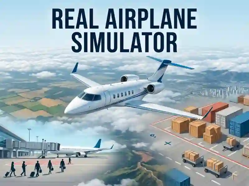 Permainan Real Airplane Simulator talian