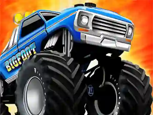 Permainan Monster Truck Difference talian