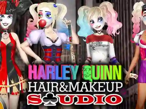 Permainan Harley Quinn Hair and Makeup Studio talian