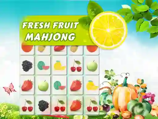 Permainan Fresh Fruit Mahjong talian