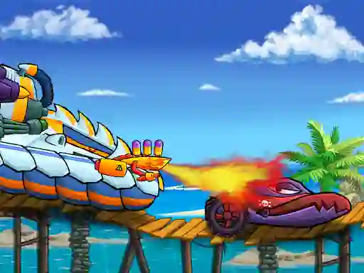 Permainan Car Eats Car Sea Adventure talian
