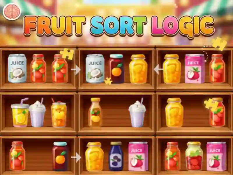 Permainan Fruit Sort Logic talian