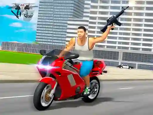 Permainan Open World Crime City Shooting talian