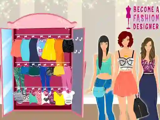 Permainan Become a Fashion Designer talian