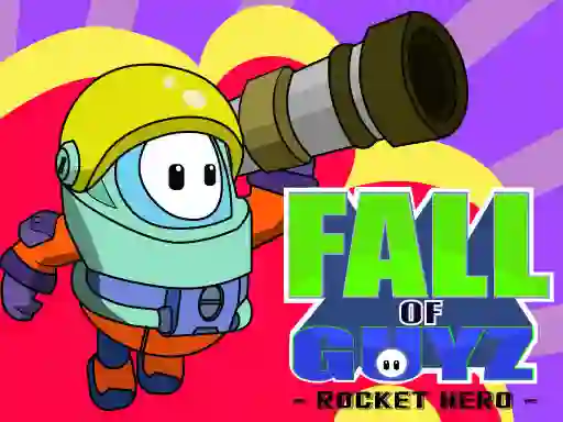Permainan Fall Guys Rocket Hero talian