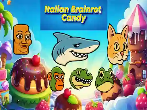 Permainan Italian Brainrot Candy talian