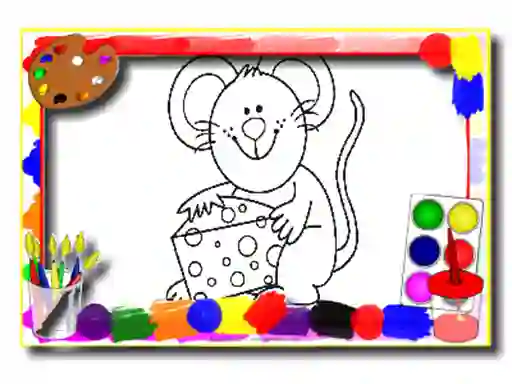 Permainan Kids Cartoon Coloring Book talian