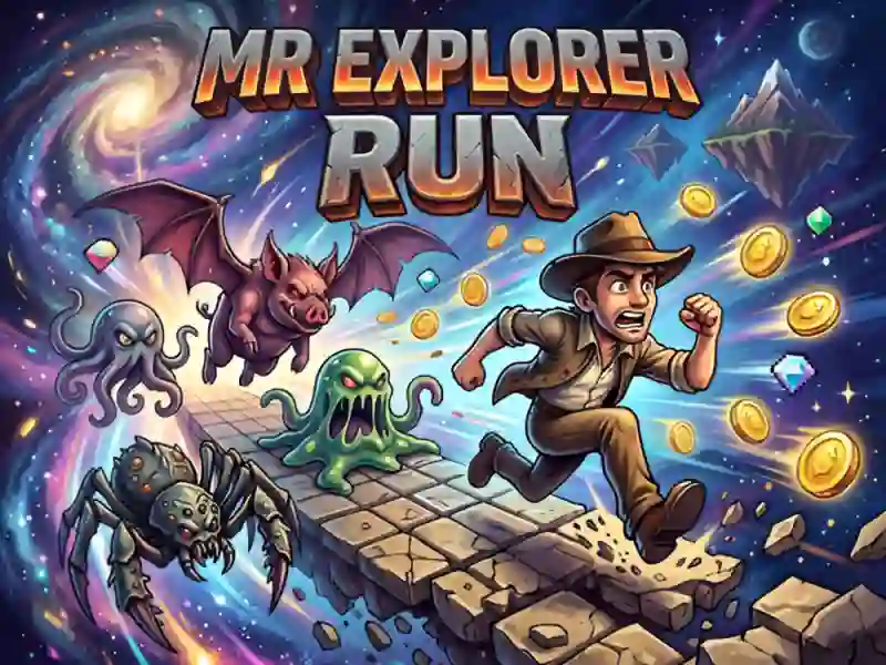 Permainan Mr Explorer Run talian