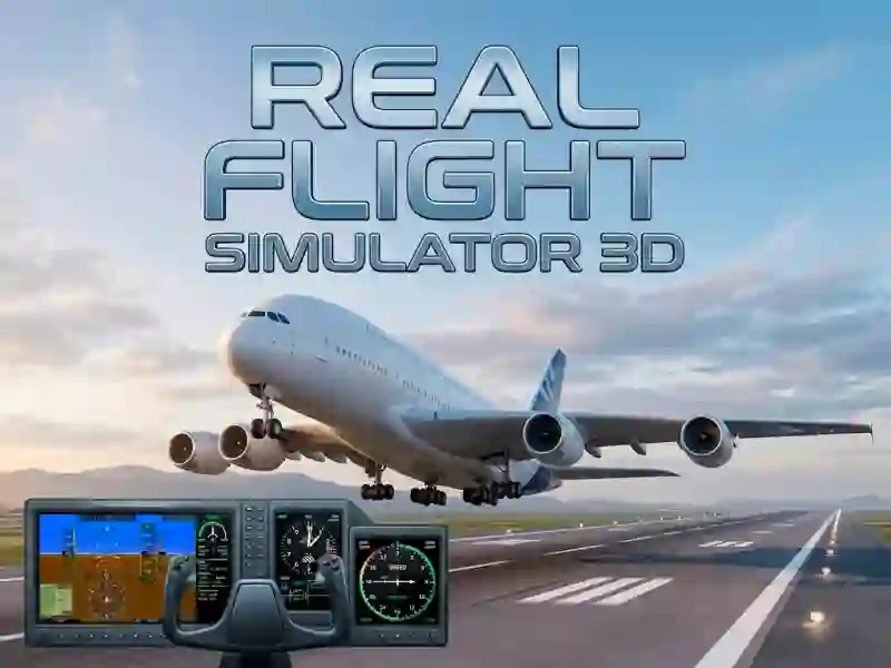 Permainan Real Flight Simulator 3D talian