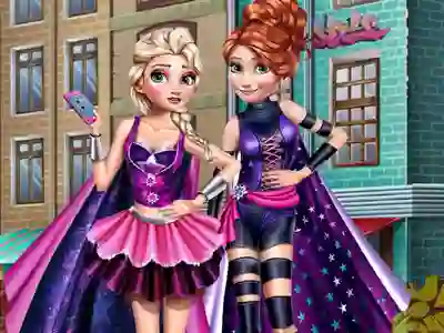 Permainan Superhero Spring Princess Dress Up talian