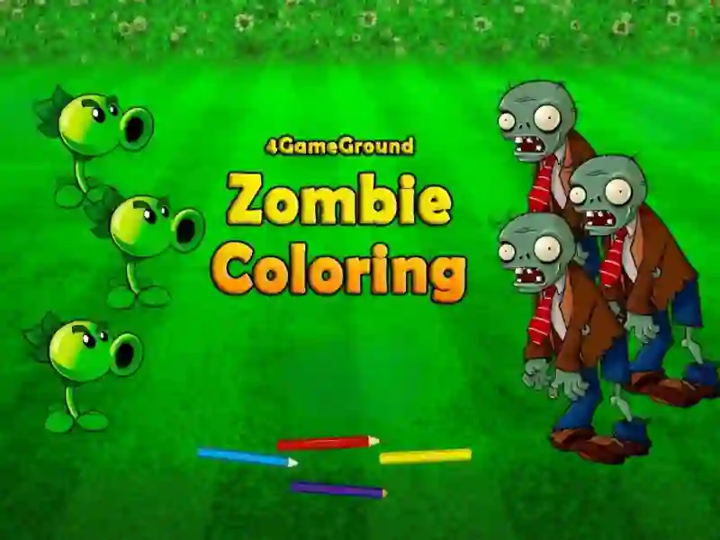 Permainan 4GameGround Zombie Coloring talian