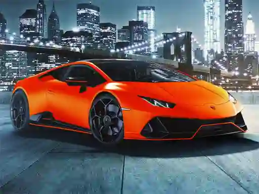 Permainan Lamborghini Huracan Evo Puzzle talian