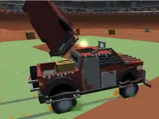 Permainan Pixel Car Cash Demolition V1 talian
